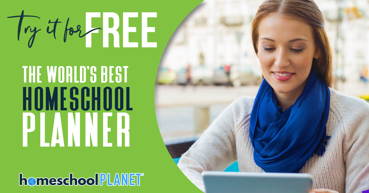 Try the World’s Best Homeschool Planner for FREE!