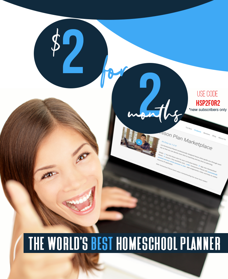 Get the World’s Best Homeschool Planner - 2 Months for Just $2!